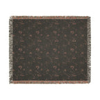 Maddison Shores Sea Glass Watercolor Woven Beach Blanket