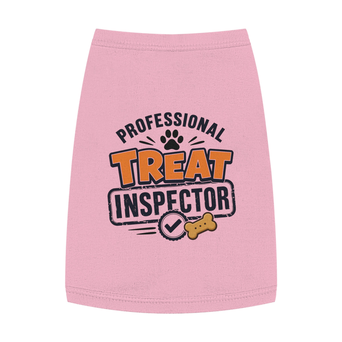 Professional Treat Inspector Dog T-Shirt – Funny Treat Lover Pet Shirt