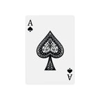 House Rules Poker Playing Cards – Vintage Ace Spade Deck for Game Night