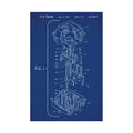 Mechanical Keyboard Switch Blueprint Poster – Vintage Patent Wall Art