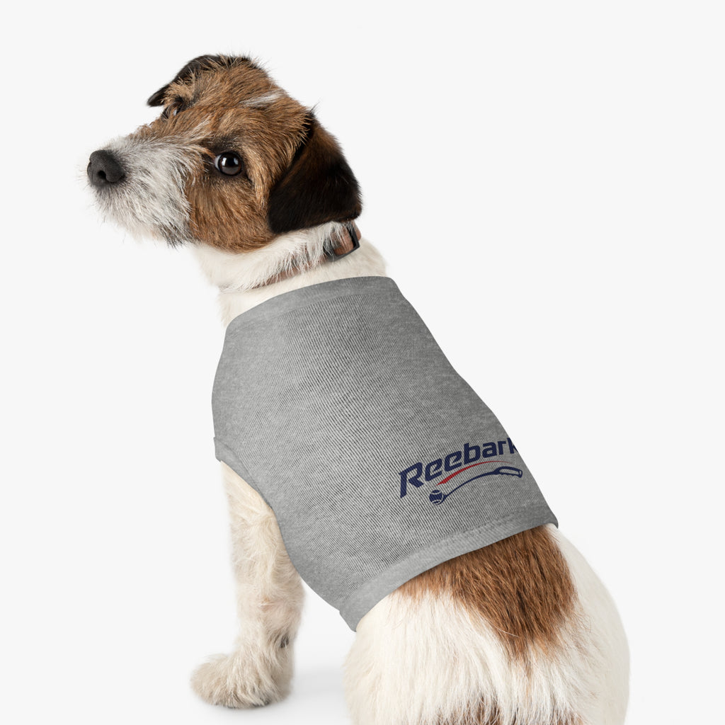Reebark Dog T-Shirt – Funny Athletic-Inspired Pet Tee for Dogs