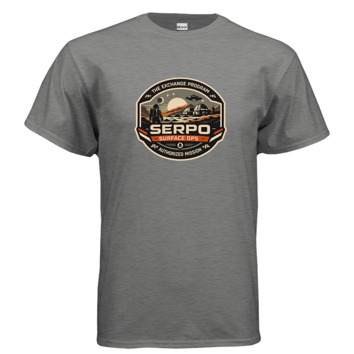 GRAPHITE HEATHER - FRONT