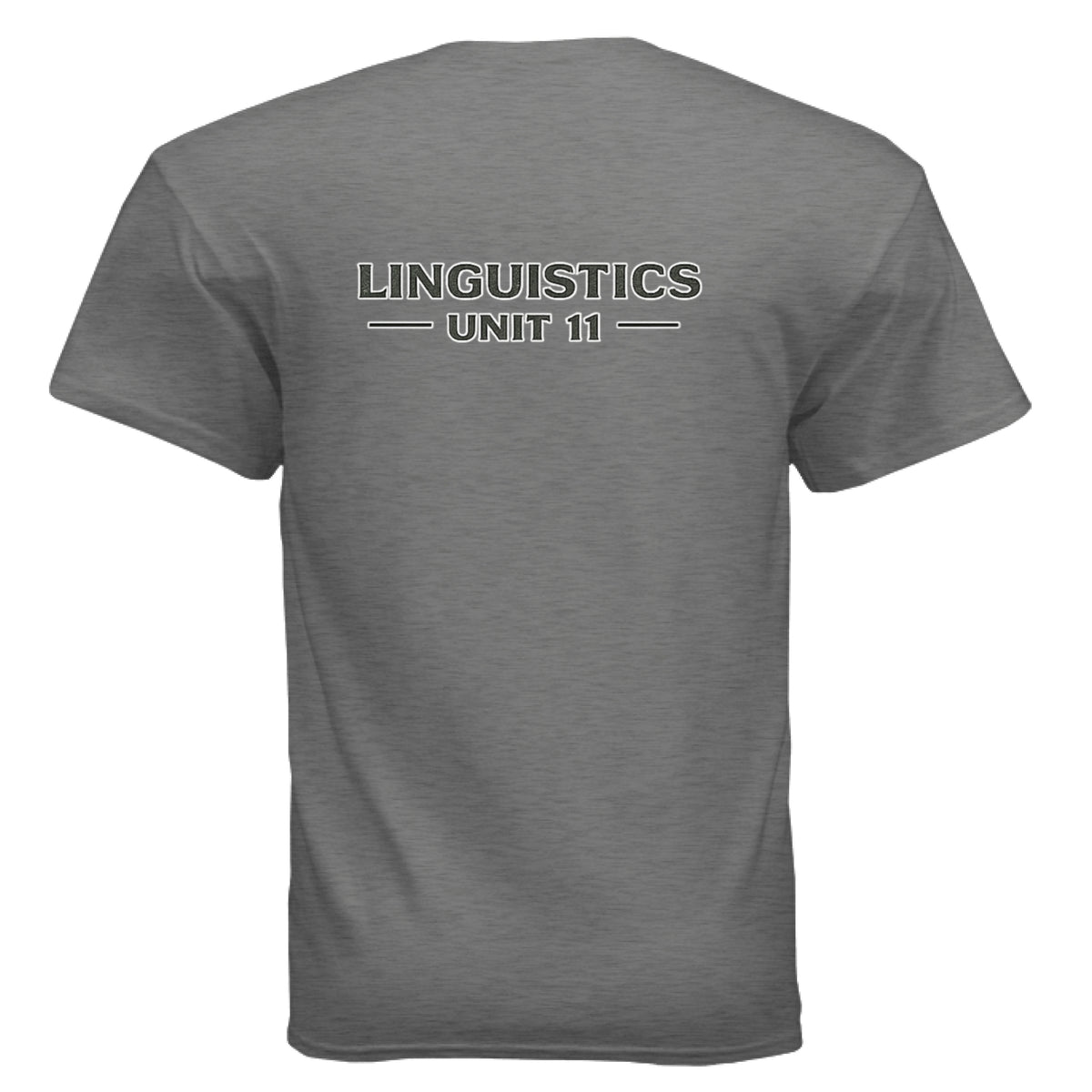 GRAPHITE HEATHER - BACK