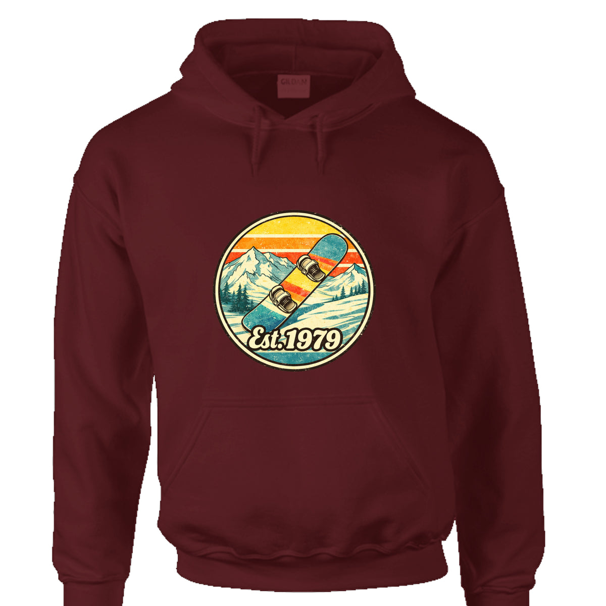 MAROON - G125 - FRONT
