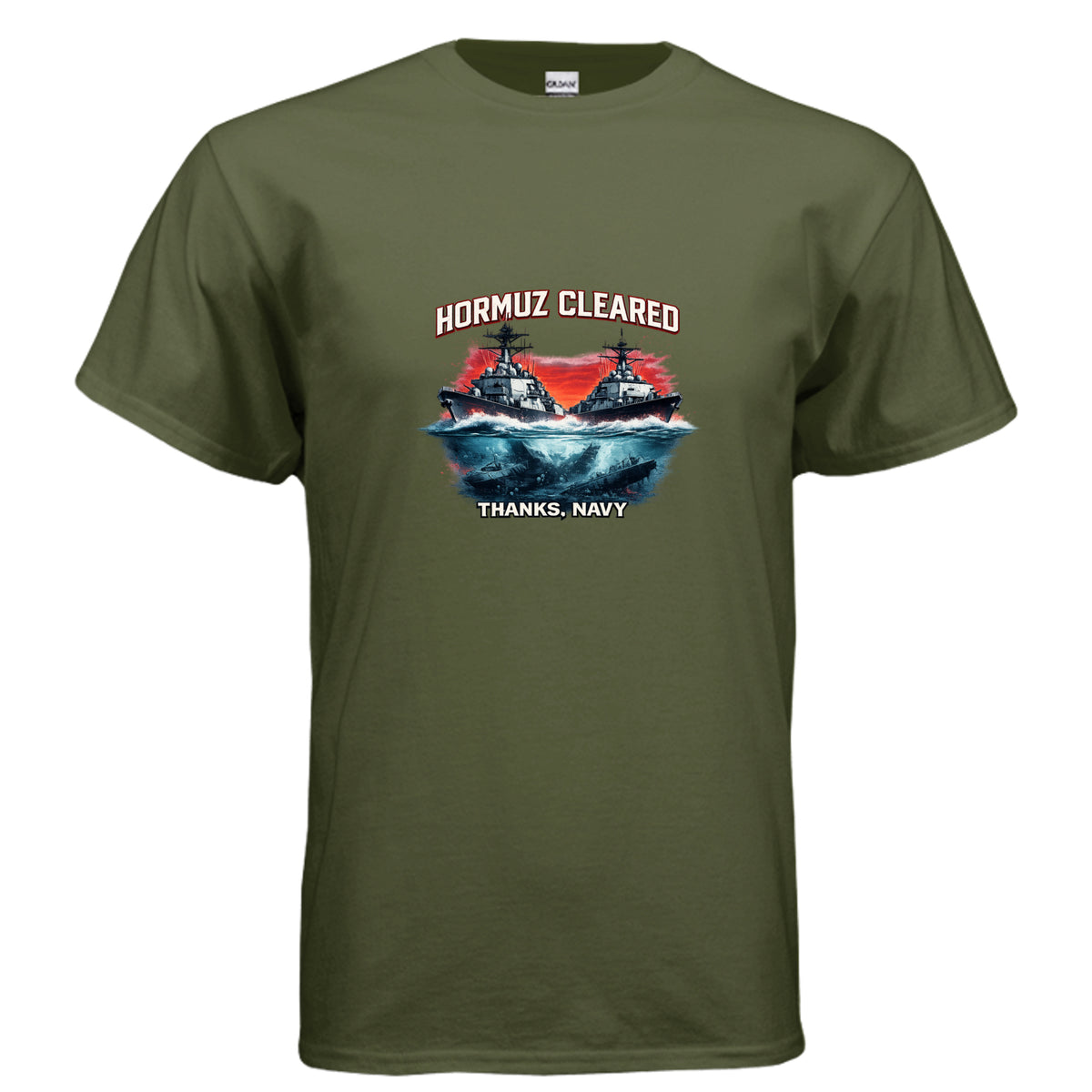 MILITARY GREEN - G500 - FRONT