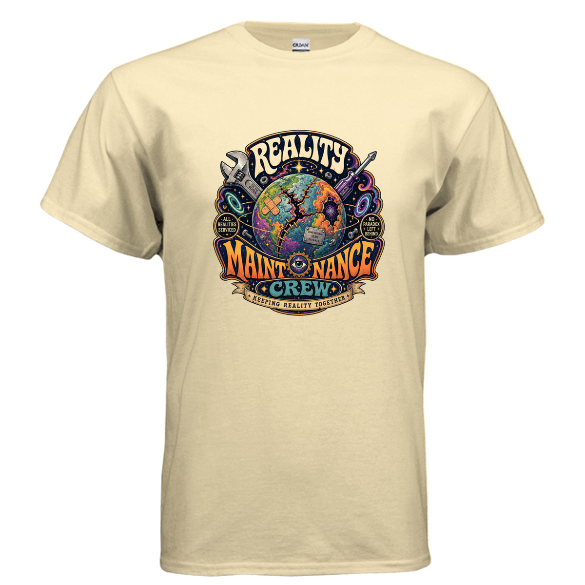 Reality Maintenance Crew Psychedelic Graphic Tee
