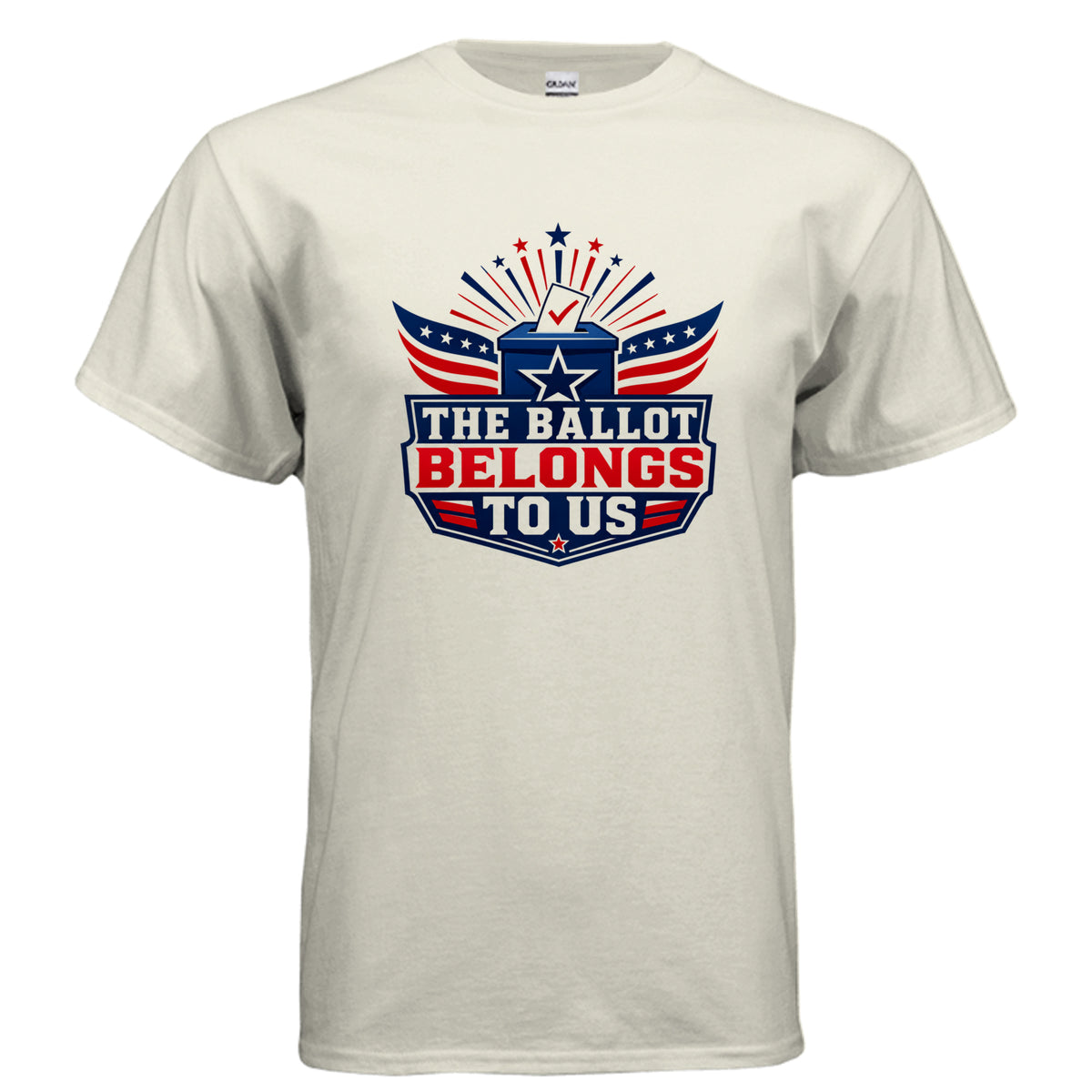 The Ballot Belongs to Us Patriotic Voter T-Shirt