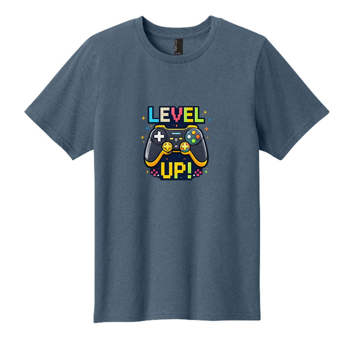 Level Up Gaming Controller Kids Tee